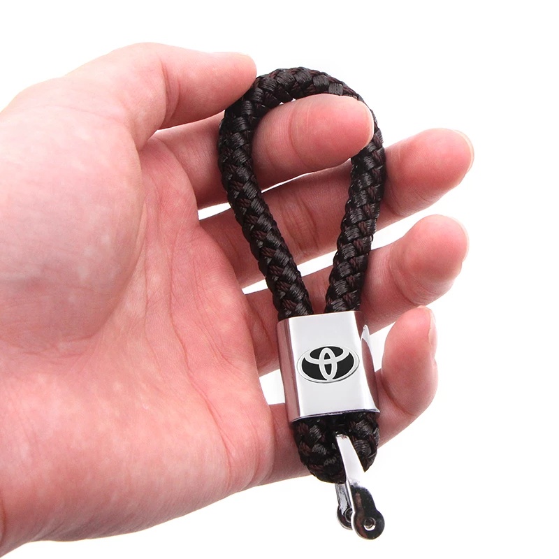 Móc Khóa Dây Bện Chất Lượng Cao Cho Toyota Camry Vois Yaris RAV4 CHR Avanza Etions