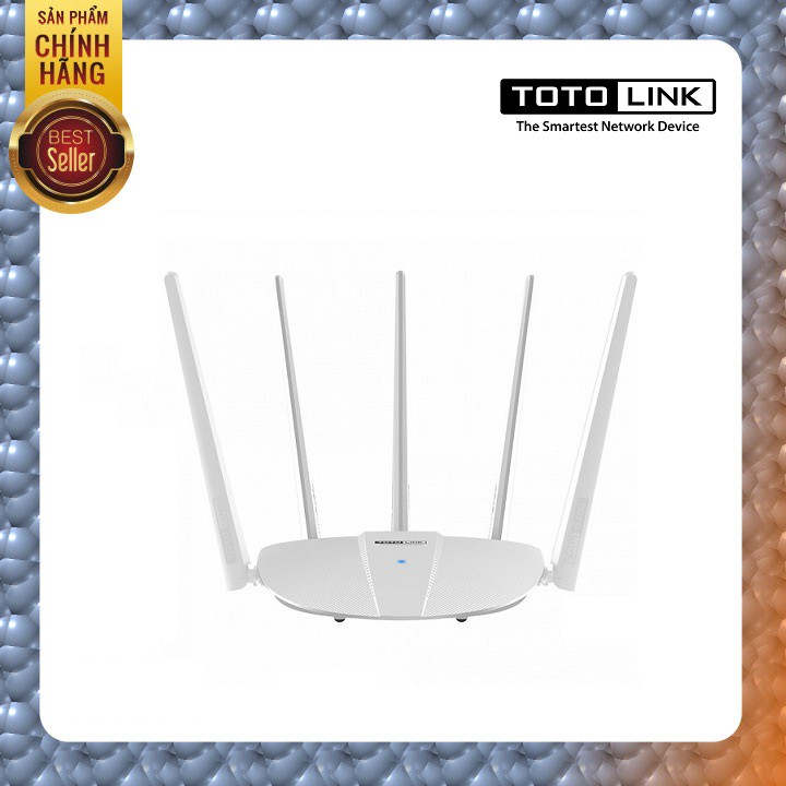 Bộ phát WiFi băng tần kép AC1200 Totolink A810R, thiết bị wifi phủ sóng khỏe, tốc độ cao trên 2 băng