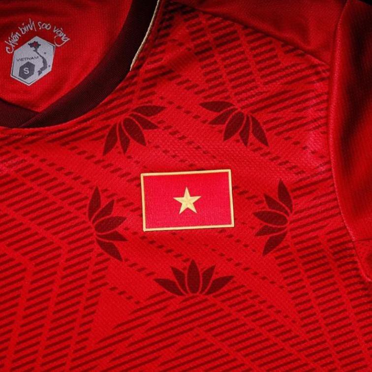 Áo Thi Đấu Đội Tuyển Bóng Đá Việt Nam 2020 Grand Sport Sân Nhà 💕 * ⚽