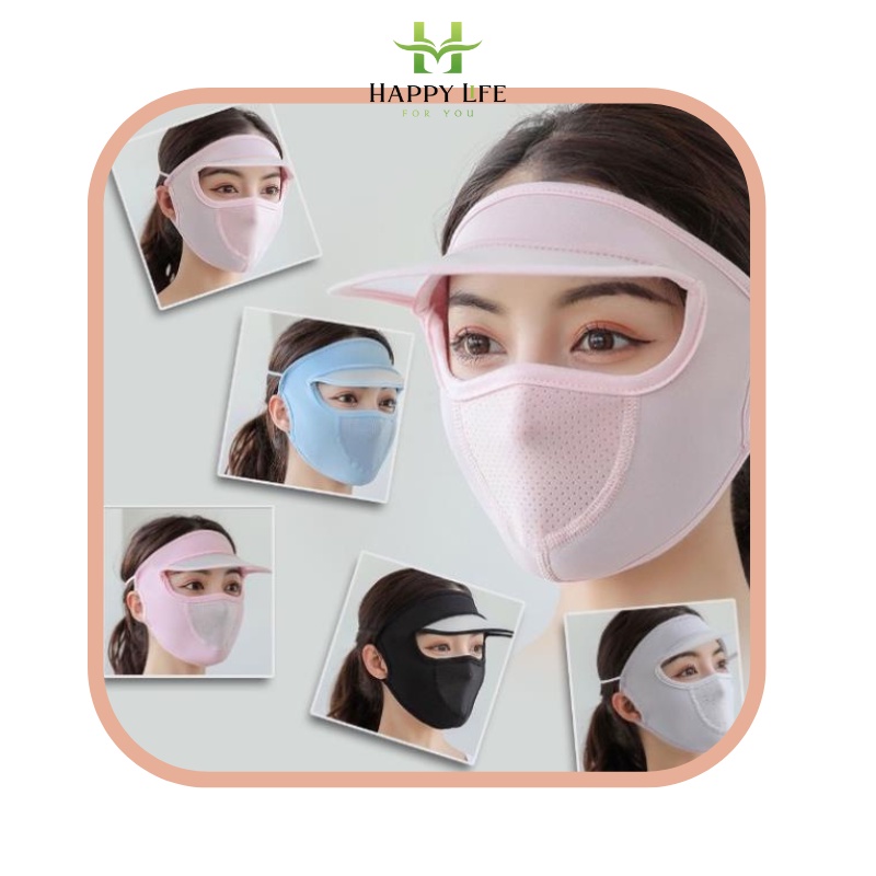 Khẩu trang chống nắng, khẩu trang ninja che kín mặt và cổ nam nữ - Happy Life 4U
