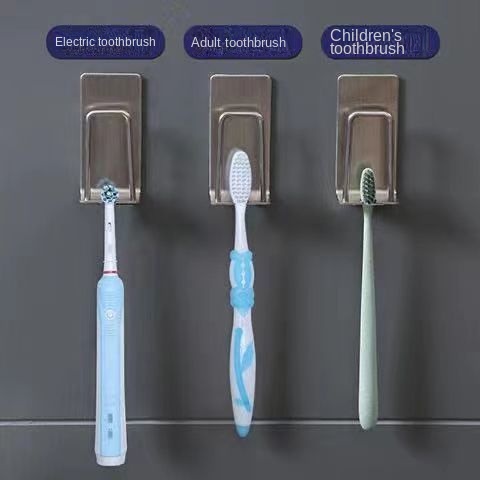 Giá Đỡ Bàn Chải Đánh Răng Gắn Tường Đa Năng Bằng Thép Không Gỉ 304 Tiện Dụng
