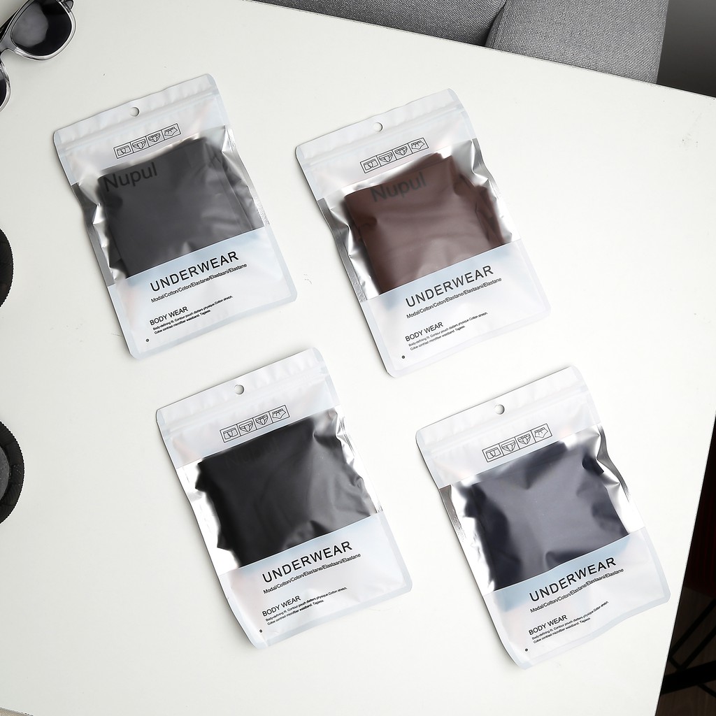 Quần Lót Nam Quần Sịp Boxer Nam NUPUL Vải Polyamide Nhẹ Thoáng Mát Co Giãn NUL03