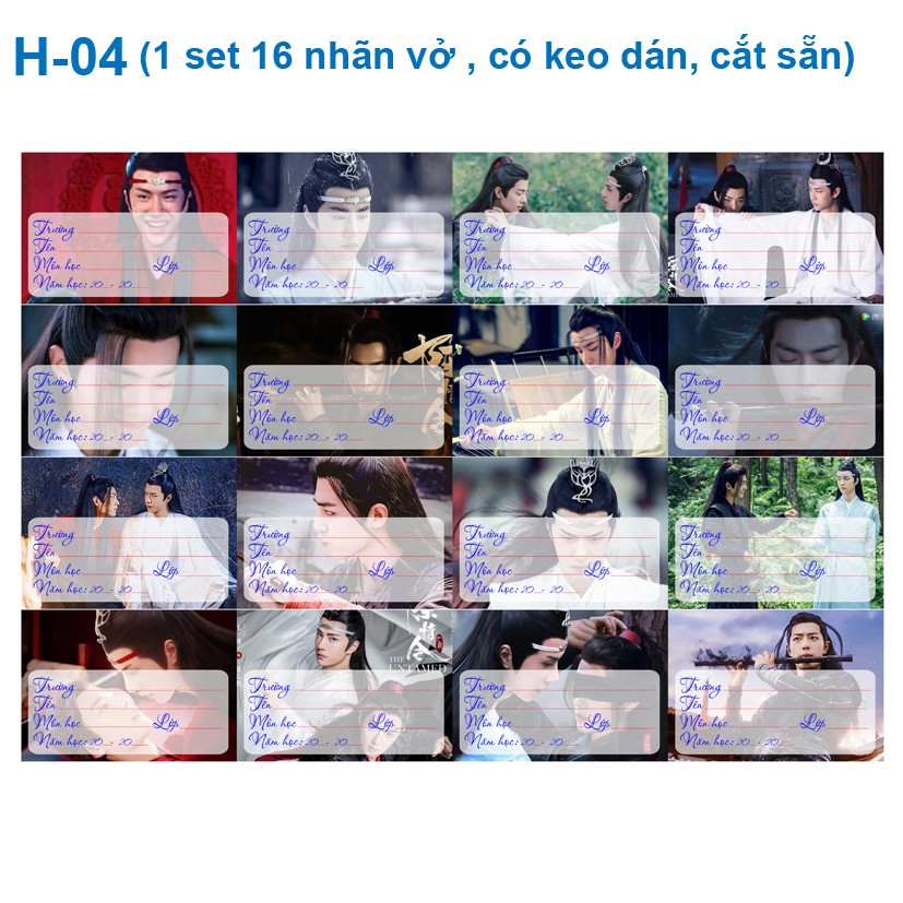 Nhãn Vở Phim Trần Tình Lệnh