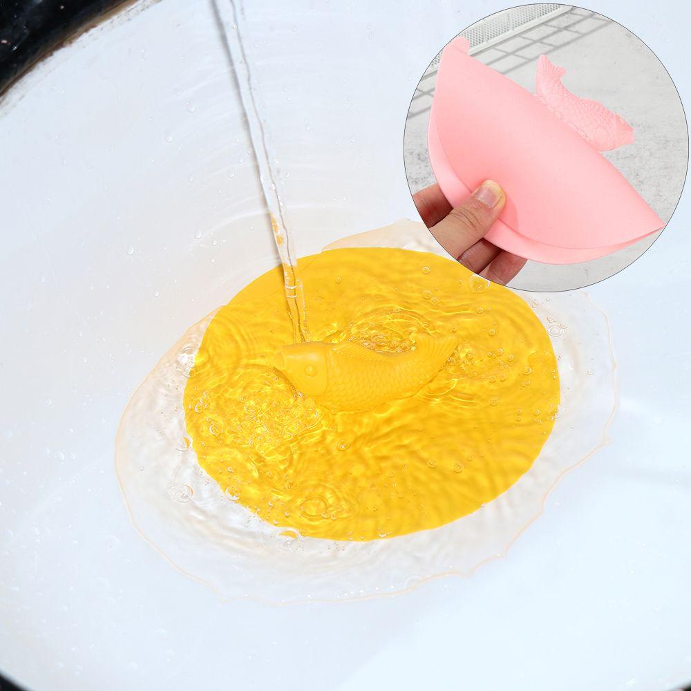 Nắp Đậy Cống Thoát Nước Bồn Rửa Chén / Nhà Tắm Bằng Silicon Chống Rò Rỉ Tiện Dụng Ốp
