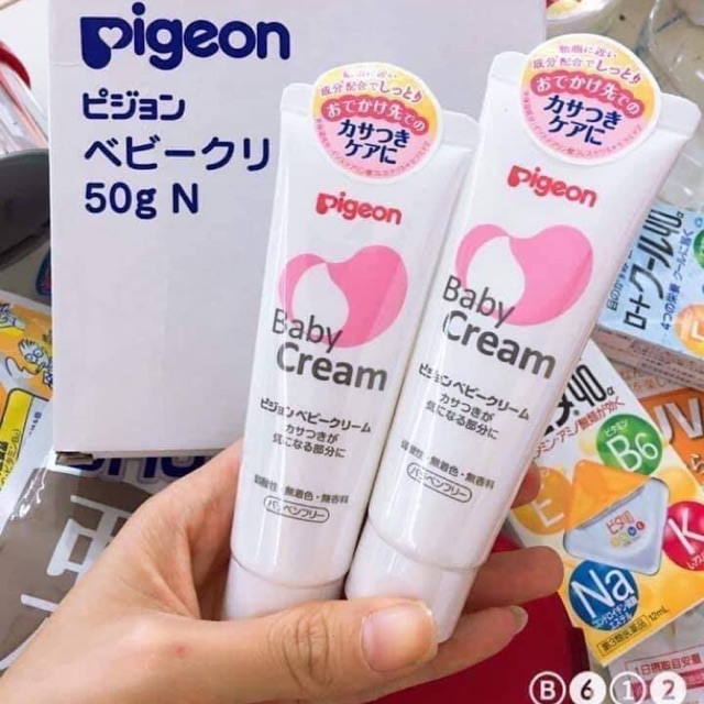 Kem nẻ Pigeon Baby Cream Nhật Bản