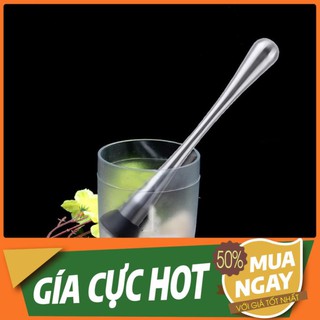 [SIÊU RẺ] Chày Bar, Chày Dầm Pha Chế [INOX 202 ĐẦU NHỰA DẸT PC] chất liệu dày dăn, an toàn VSTP, giao hàng nhanh chóng