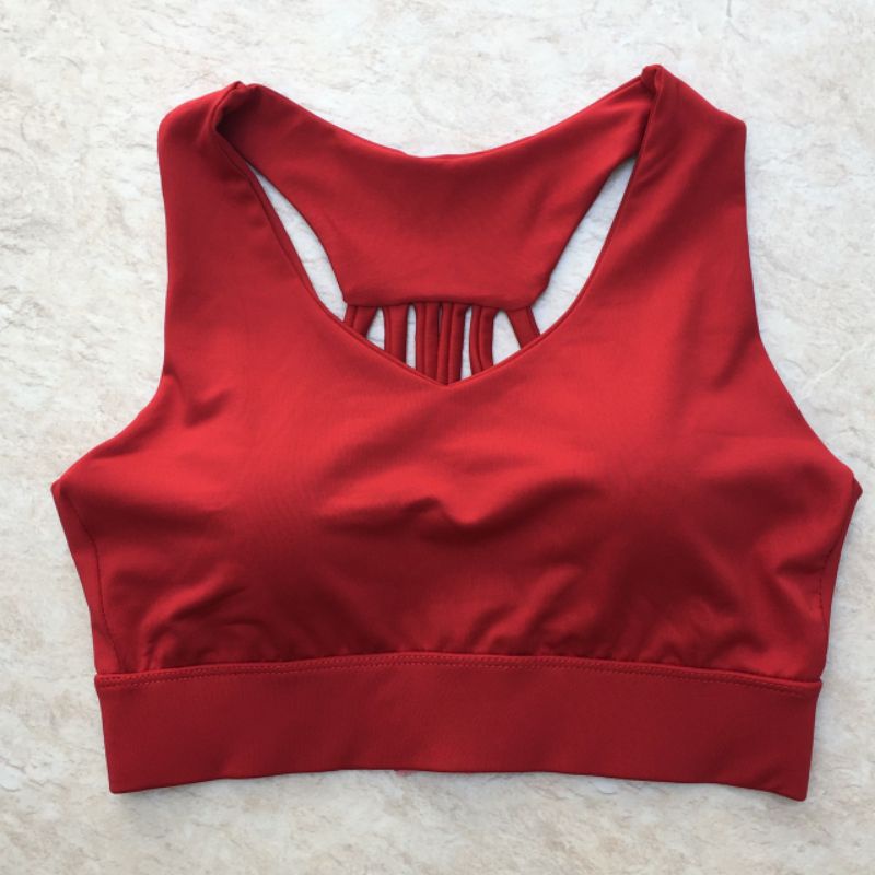 Áo bra tập thể thao 6 dây lưng cài sau7 màu