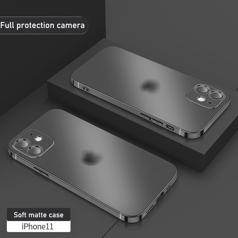 Ốp Điện Thoại Mềm Dẻo Mạ Điện Có Logo Cho IPhone 13 12 11 Pro Max XS Max XR X 8 7 Plus