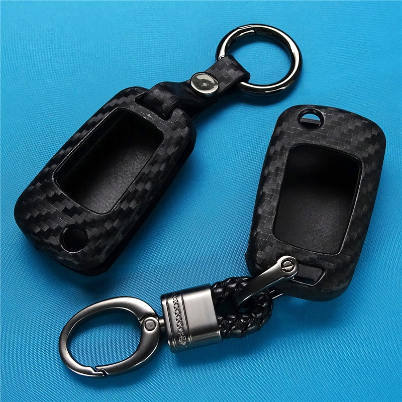1 Vỏ Silicon Sợi carbon Bảo Vệ Chìa Khóa Xe Hơi chevrolet camaro malibu cruze aveo trax opel astra Corsameriva zafira antara