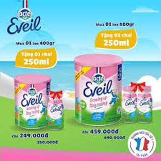 Sữa bột Lactel Eveil Growing Up - 800g