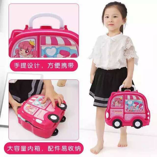 Bộ Đồ Chơi Xe Đẩy Hàng Mini Cho Bé