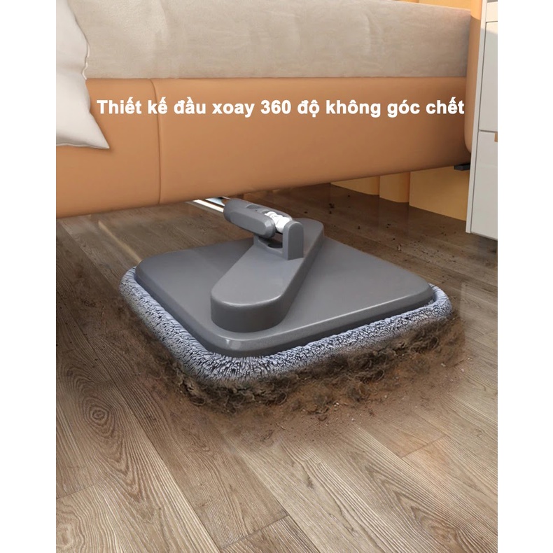 Cây lau nhà tách nước và lọc bụi bẩn 360 độ Xiaomi Joybos/Zolele M16
