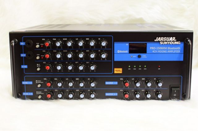 Amply Jarguar shuyoung Pro 1506KM bluetooth nhập khẩu korea