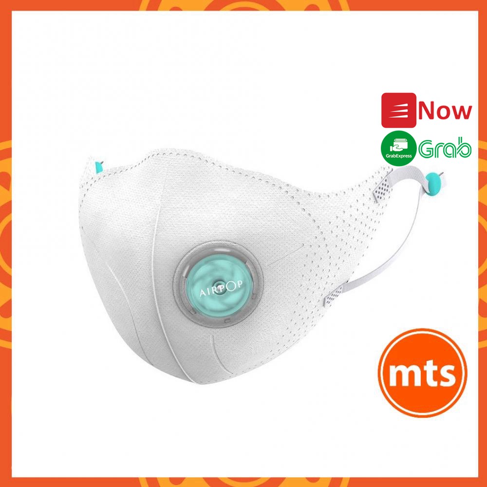 Khẩu trang Xiaomi AirPop Light 360  Smartmi KN95 chống bụi mịn có khung van thông khí - Minh Tín Shop
