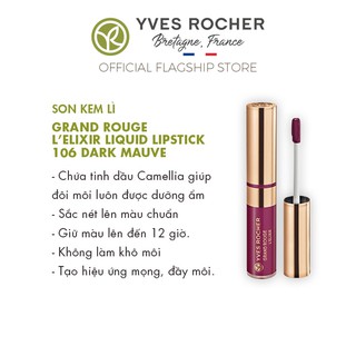 Son Kem Lì Yves Rocher Grand Rouge L'Elixir Liquid Lipstick