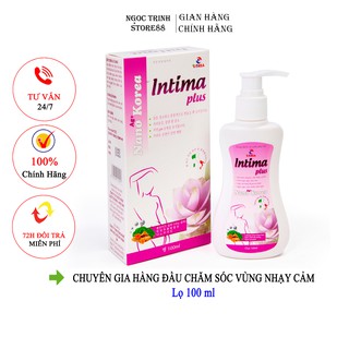 Dung dịch vệ sinh phụ nữ intima nước rửa phụ khoa se khít vùng kín kháng - ảnh sản phẩm 1