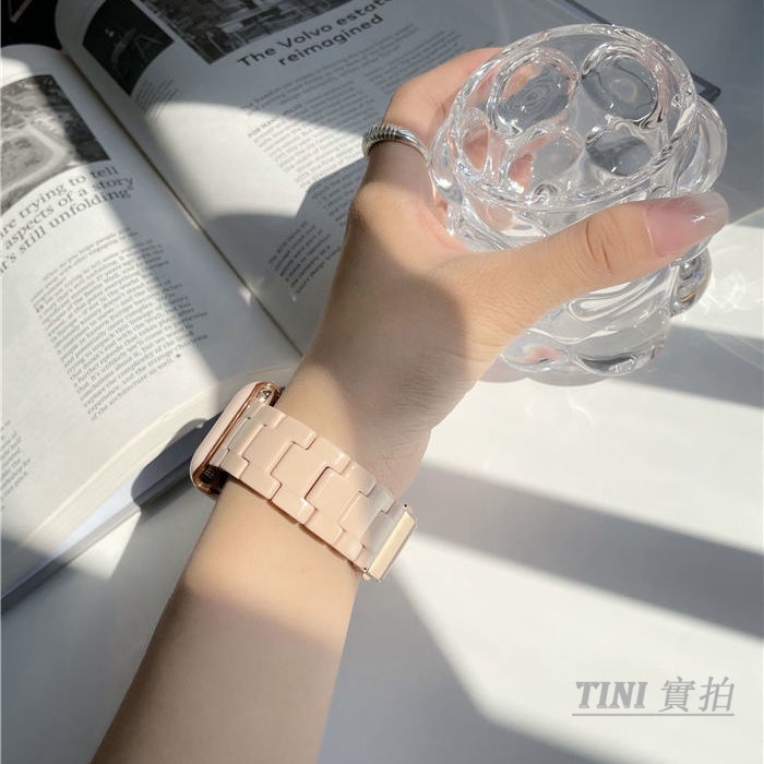 Dây đeo acrylic 38mm/40mm/41mm/42mm/44mm/45mm cho đồng hồ Apple Watch Series iWatch 7/ 5/ 4/ 3/SE