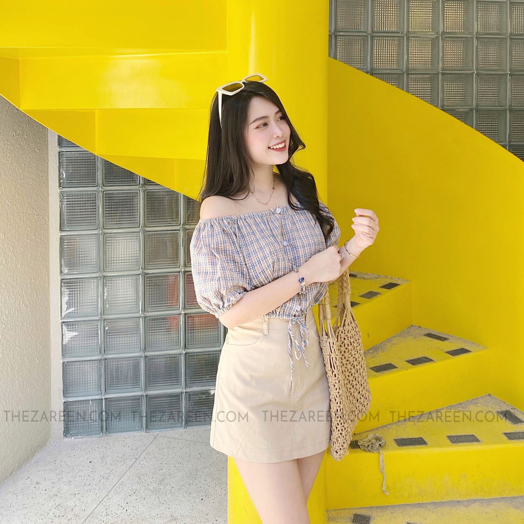 [Mã SKAMCLU7 giảm 10% tối đa 50K đơn 0Đ] CHÂN VÁY CHỮ A BASIC ZAREEN VAA29 NÂU | BigBuy360 - bigbuy360.vn