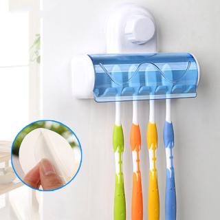 Giá treo bàn chải đánh răng gồm 6 lỗ cắm tiện dụng