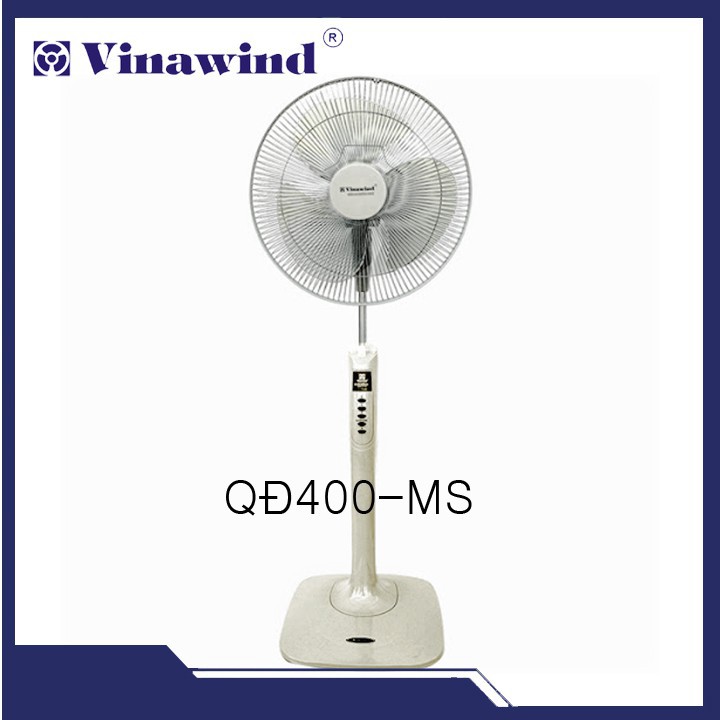 Quạt cây đứng Vinawind - QĐ400-MS, điều khiển cơ, sải cánh 400, quạt Điện cơ Thống Nhất (giao màu ngẫu nhiên)