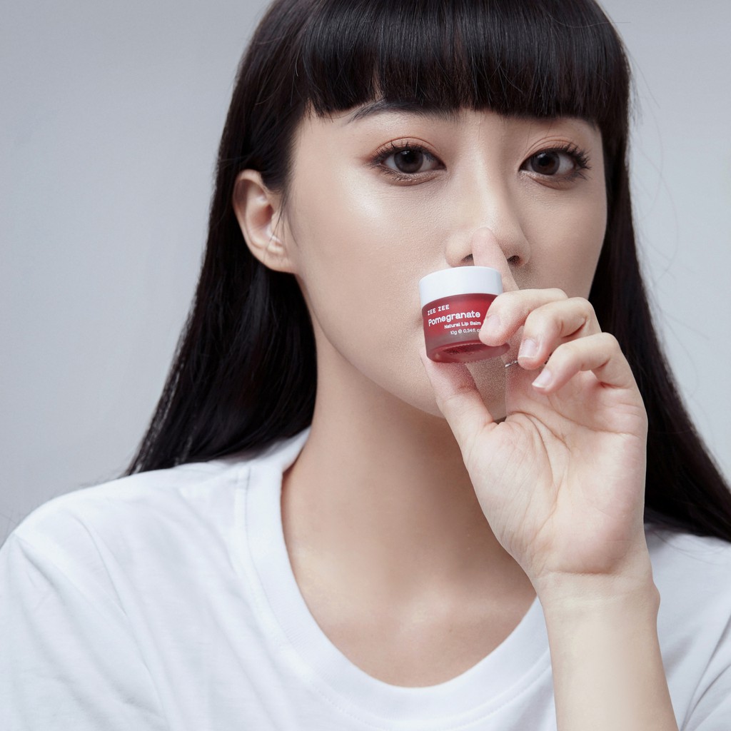 Son Dưỡng Hồng Môi Lựu Đỏ ZEE ZEE - Pomegranate Natural Lip Balm 10g | BigBuy360 - bigbuy360.vn