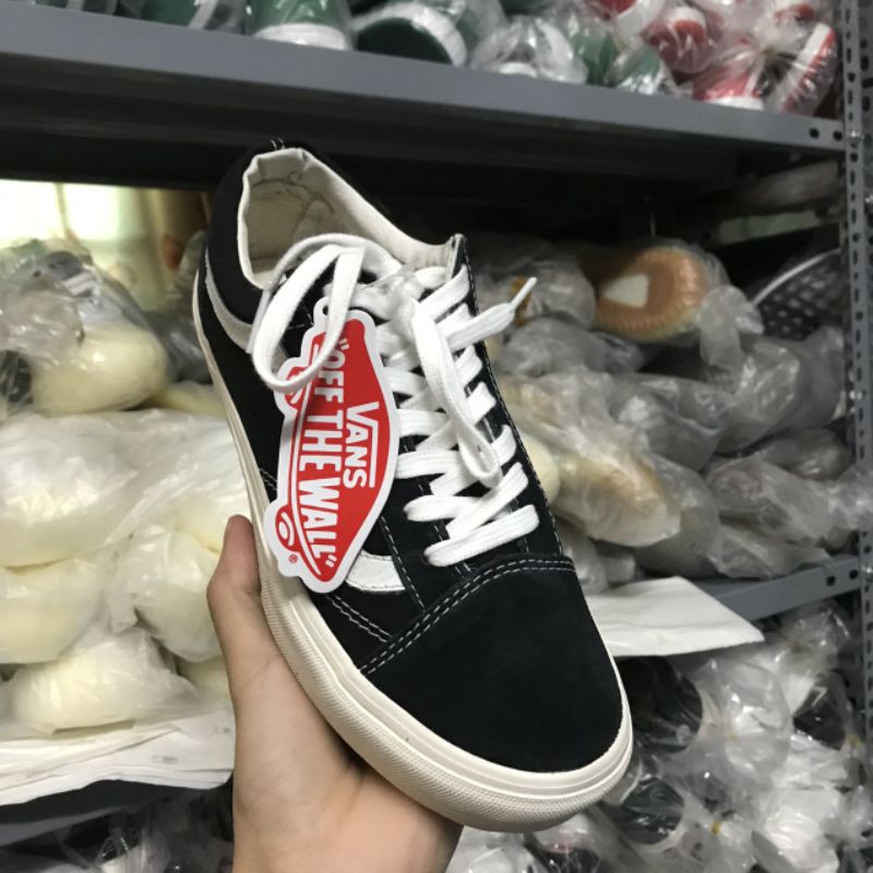 giày vans vault đen nam nữ cổ thấp