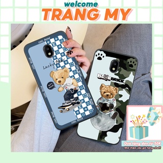Ốp lưng Samsung J7 PRO/ J3 PRO bear brick, gấu cool bear thời trang cao cấp, ốp lưng dẻo RẺ BỀN ĐẸP