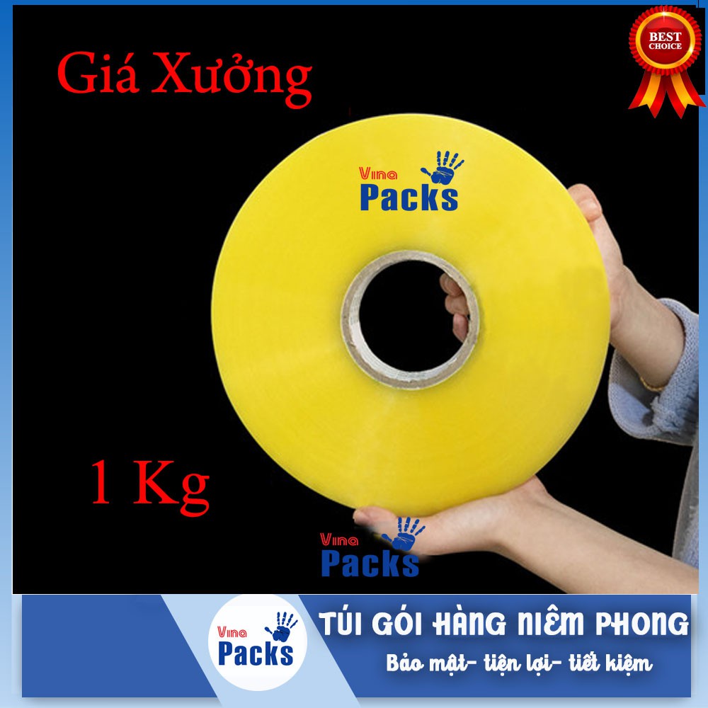 (Gía Sỉ) Băng dính 1kg - Lõi siêu mỏng