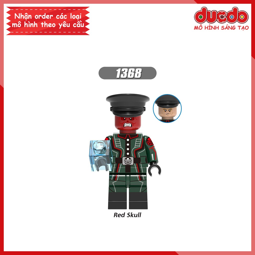 Minifigures các siêu anh hùng trong MCU - Đồ chơi Lắp ghép Xếp hình Mô hình Mini Iron Man XINH X0270