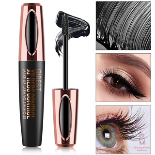 [Hàng mới về] Mascara chải dài lông mi sợi lụa 4D chống thấm nước thời trang