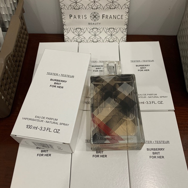 Nước hoa tester Burberry brit for her edp 100ml (như hình)