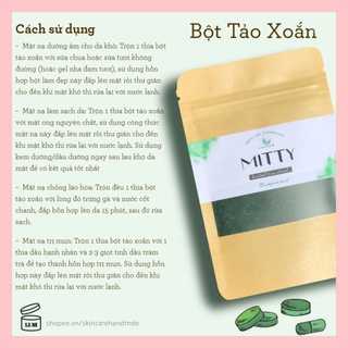 BỘT TẢO XOẮN NHẬT BẢN ĐẮP MẶT HANDMADE MITTY