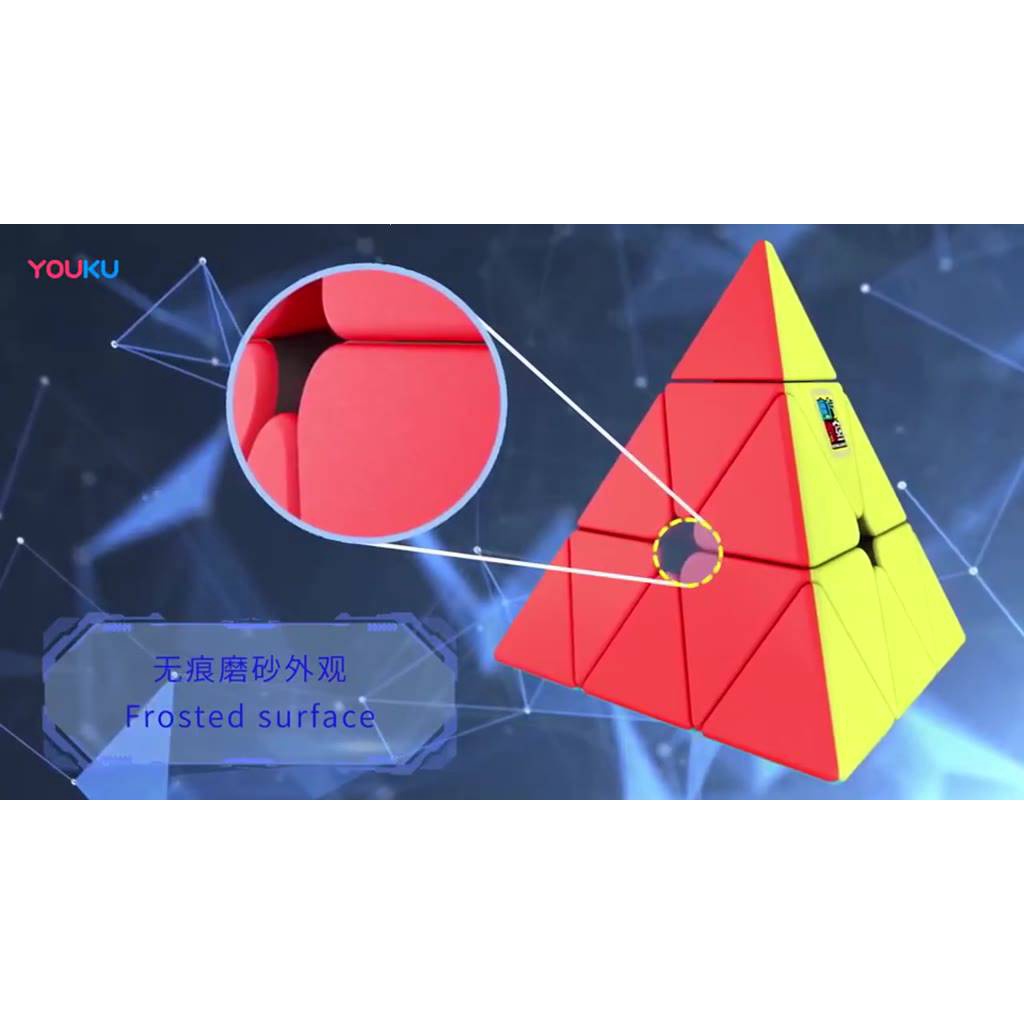 Khối Rubik Biến Thể Tam Giác QiYi Pyraminx 3x3 Pyramid Cube