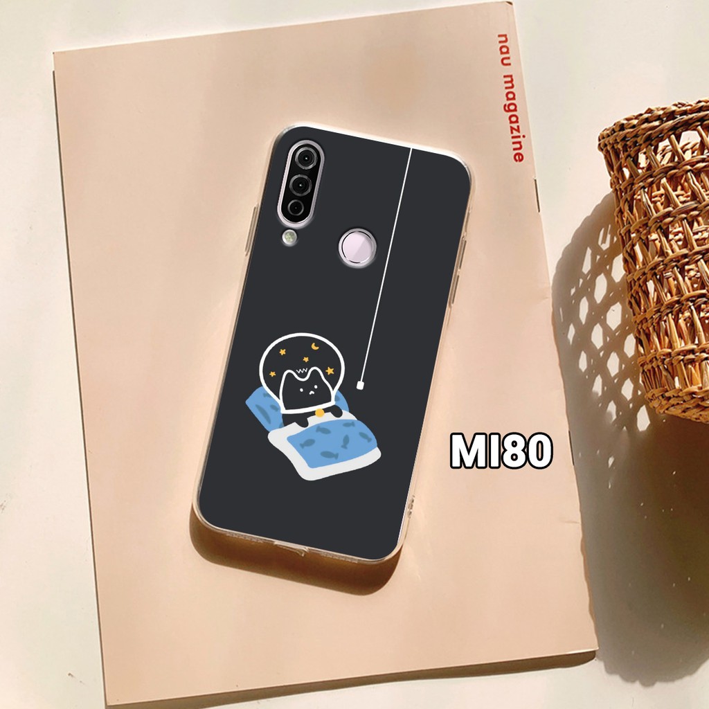 Ốp lưng VSmart Joy 3 dẻo trong in hình vũ trụ dễ thương