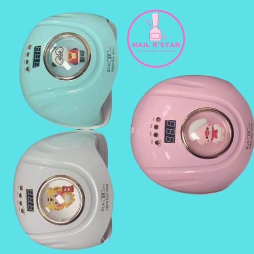Máy hơ gel 2 in 1 Sun s8 pro 268W 57 bóng đèn - Hàng chính hãng công ty Sun UV/LED