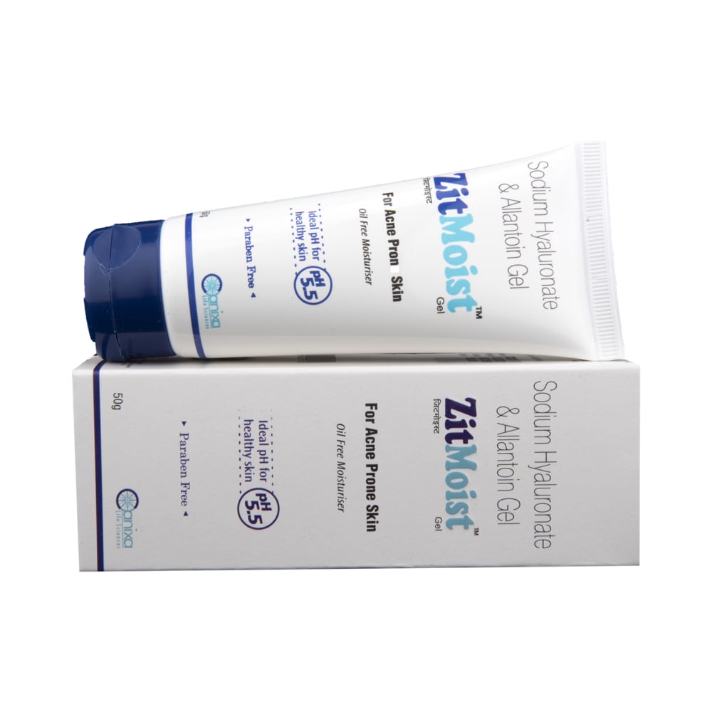 Kem dưỡng Zitmoist gel (50g) dưỡng ẩm và phục hồi da, chứa B5, HA, niacinamide, aloe vera