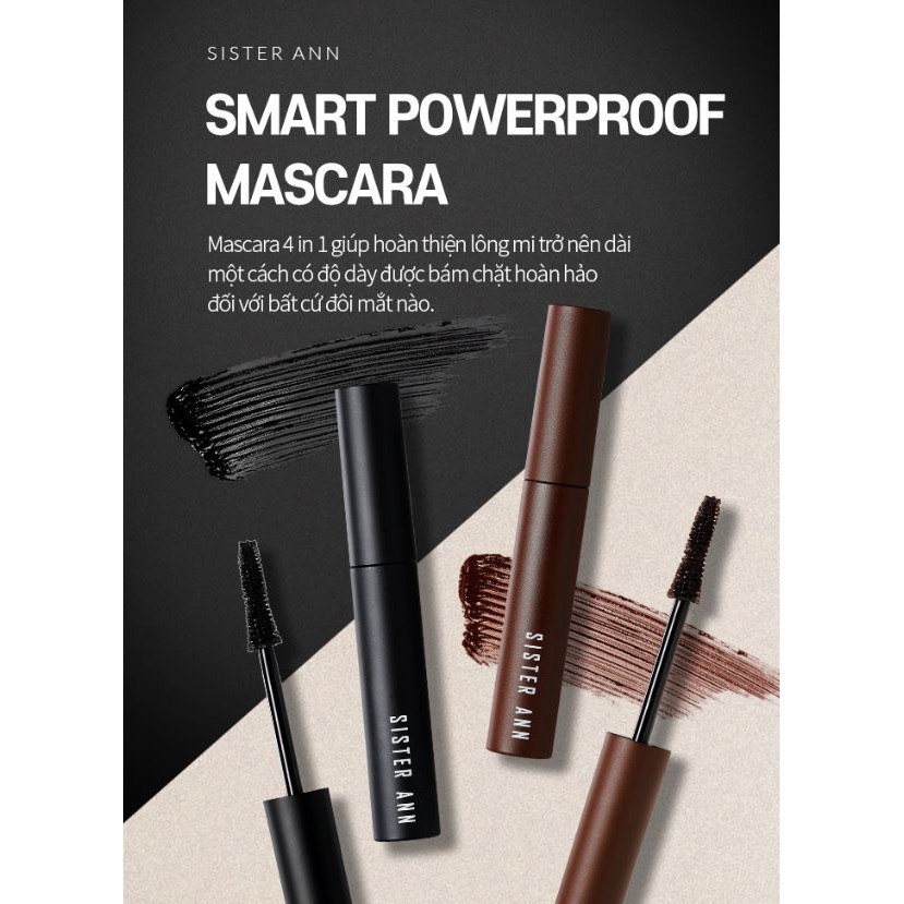 Mascara SISTERANN chống nước thông minh sisterann 0.5g (2 màu) | BigBuy360 - bigbuy360.vn