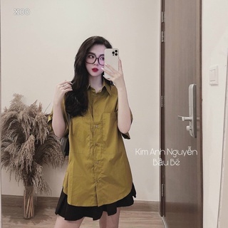 ÁO SƠ MI FORM RỘNG (KÈM VIDEO HÌNH THẬT)