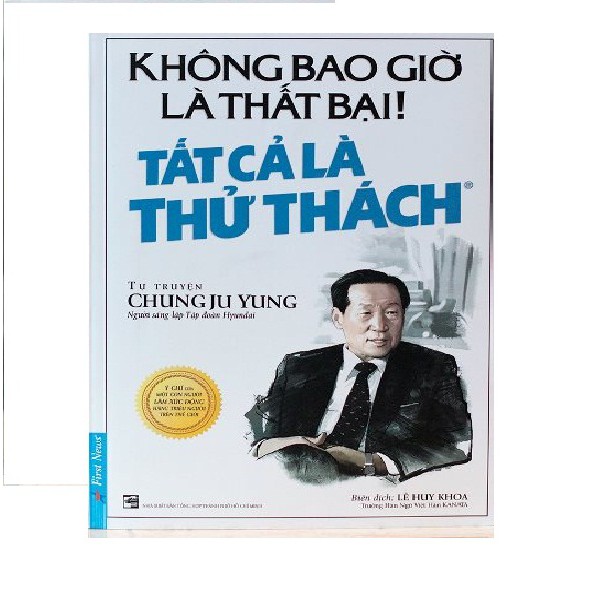 Sách- Không bao giờ là thất bại ! Tất cả là thử thách