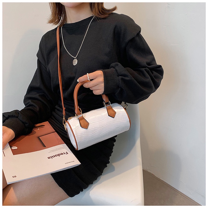 Túi Xách Đeo Vai / Xi Lanh Đơn Giản Mẫu Mới 2022 Hàn Quốc NB00426