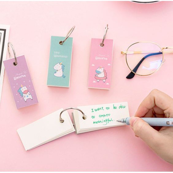 Bộ thẻ Flashcard học từ vựng tiện dụng - Thẻ học từ vựng hoạt hình 🍀Clovershop68🍀