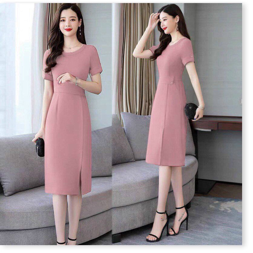 ĐẦM COTTON LỤA DÁNG SUÔNG MÁT LẠNH THỜI TRANG MỚI KME