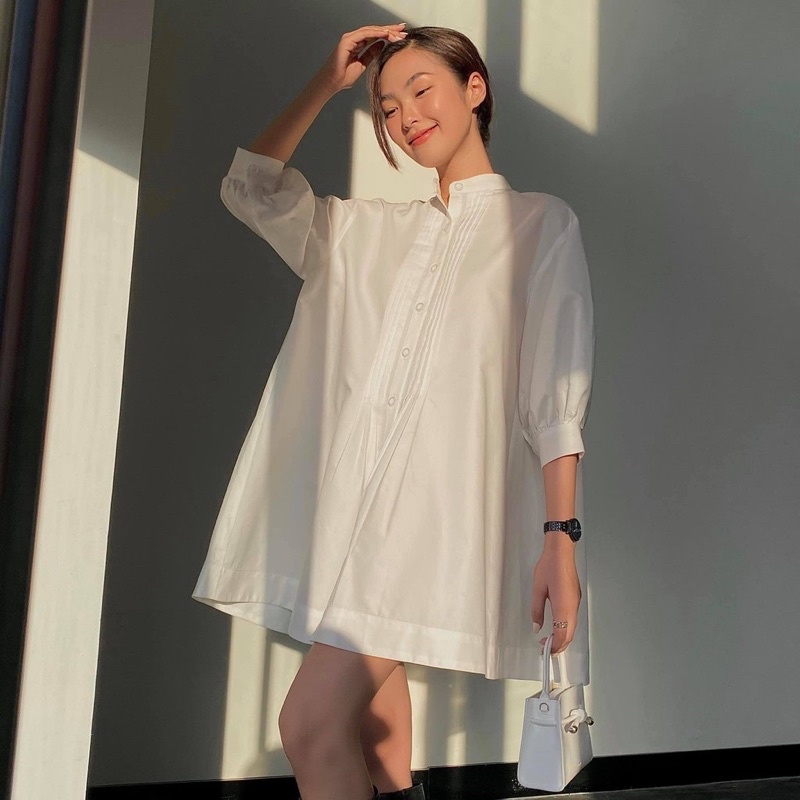 Đầm Mee xoè ngắn