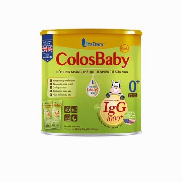 Sữa non ColosBaby 0+ dạng gói(35 gói x 9,6g)