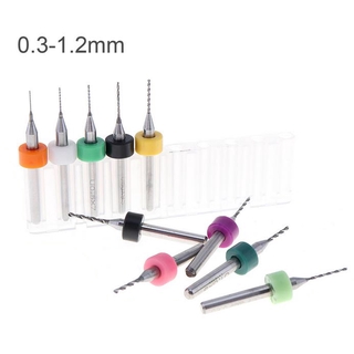 BITS Set 10 Mũi Khoan Mini 0.3-1.2 mm Pcb Chất Lượng Cao