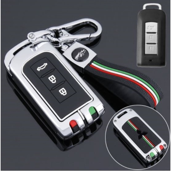 Ốp móc bảo vệ chìa khóa Mitsubishi Xpander Pajero Attrage Mirage Outlander Lancer Mirage