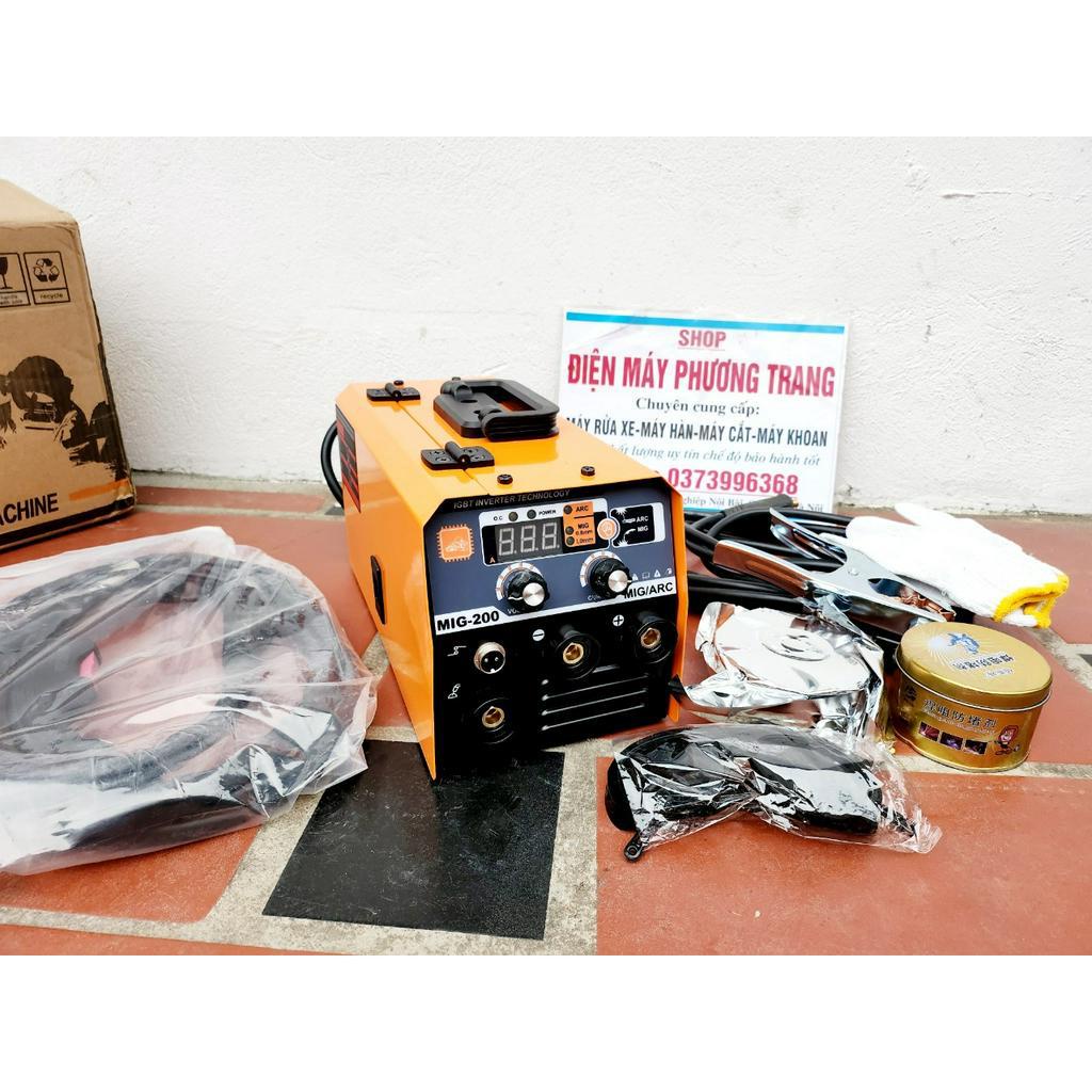 Máy hàn | Máy Hàn MIG Không Dùng Khí Jasic Mig 200 - Hàn được cả Que Và Vật Liệu Mỏng