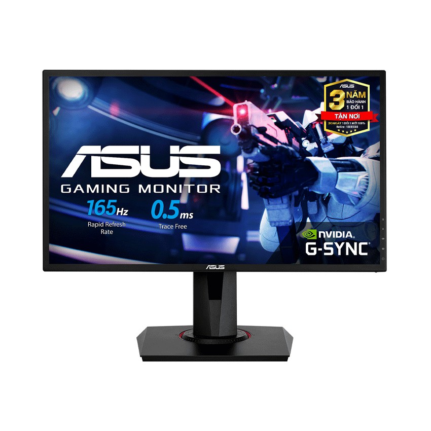 Màn hình Asus VG248QG (24 inch/FHD/TN/165Hz/0.5ms/350cd/m²/DP+HDMI+DVI/Loa 2x2W)