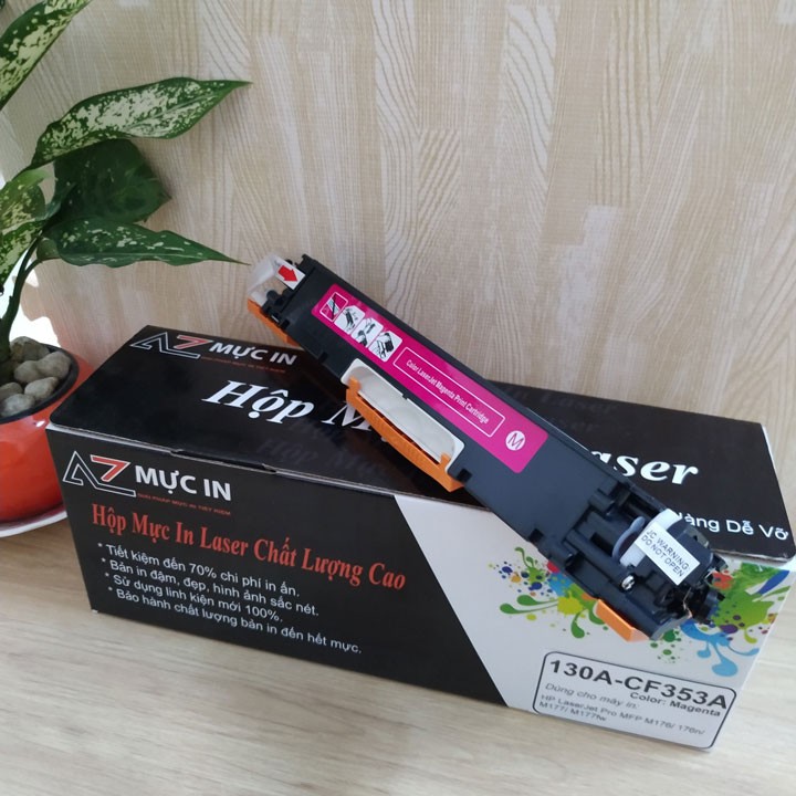 Mực máy in laser màu Hp M177, M176 | Mực in Hp 130A CF350A, CF351A, CF352A, CF353A tương thích, Chất lượng, Giá Rẻ