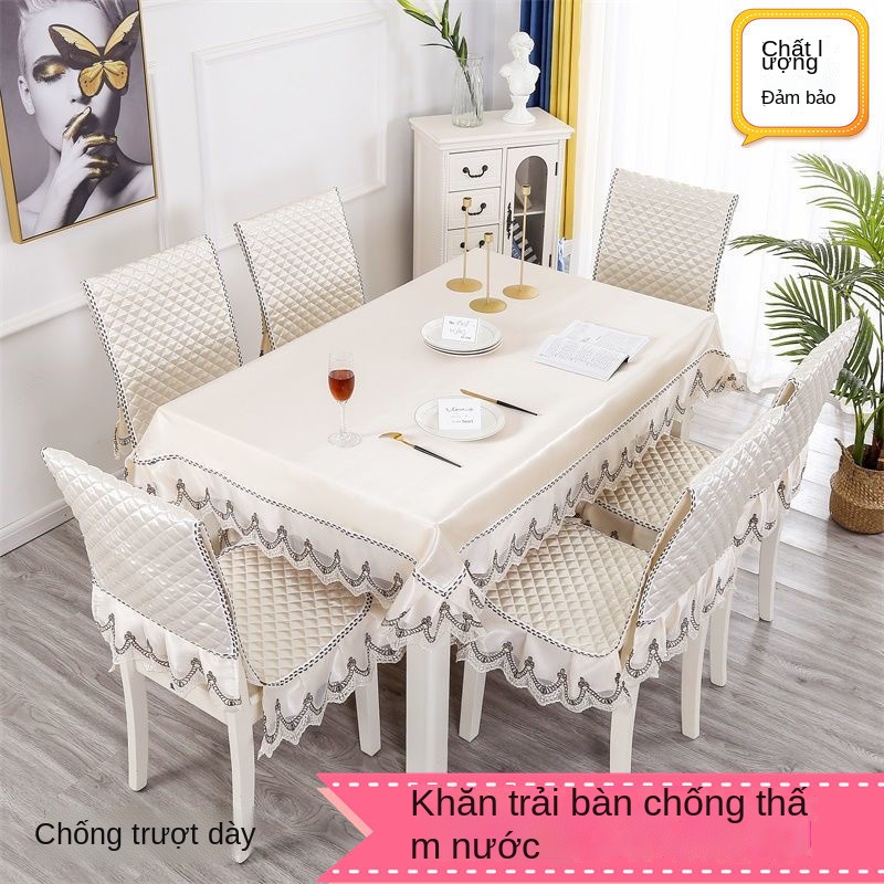 Ghế ăn bọc ghế bọc ghế một mảnh bọc ghế bàn ăn bọc ghế bàn ăn đệm ghế ăn đệm ghế bộ phân bọc ghế cà phê khăn trải bàn
